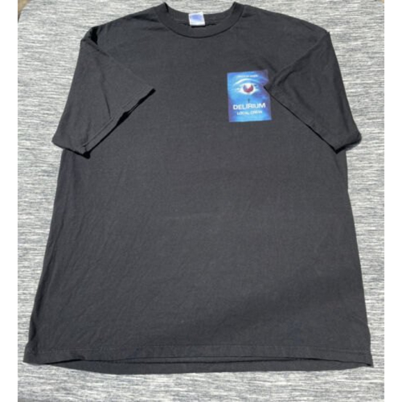 Cirque Du Soleil Delirium Local Crew Concert Tour Shirt Elephant Butts Sz XL - Picture 3 of 7